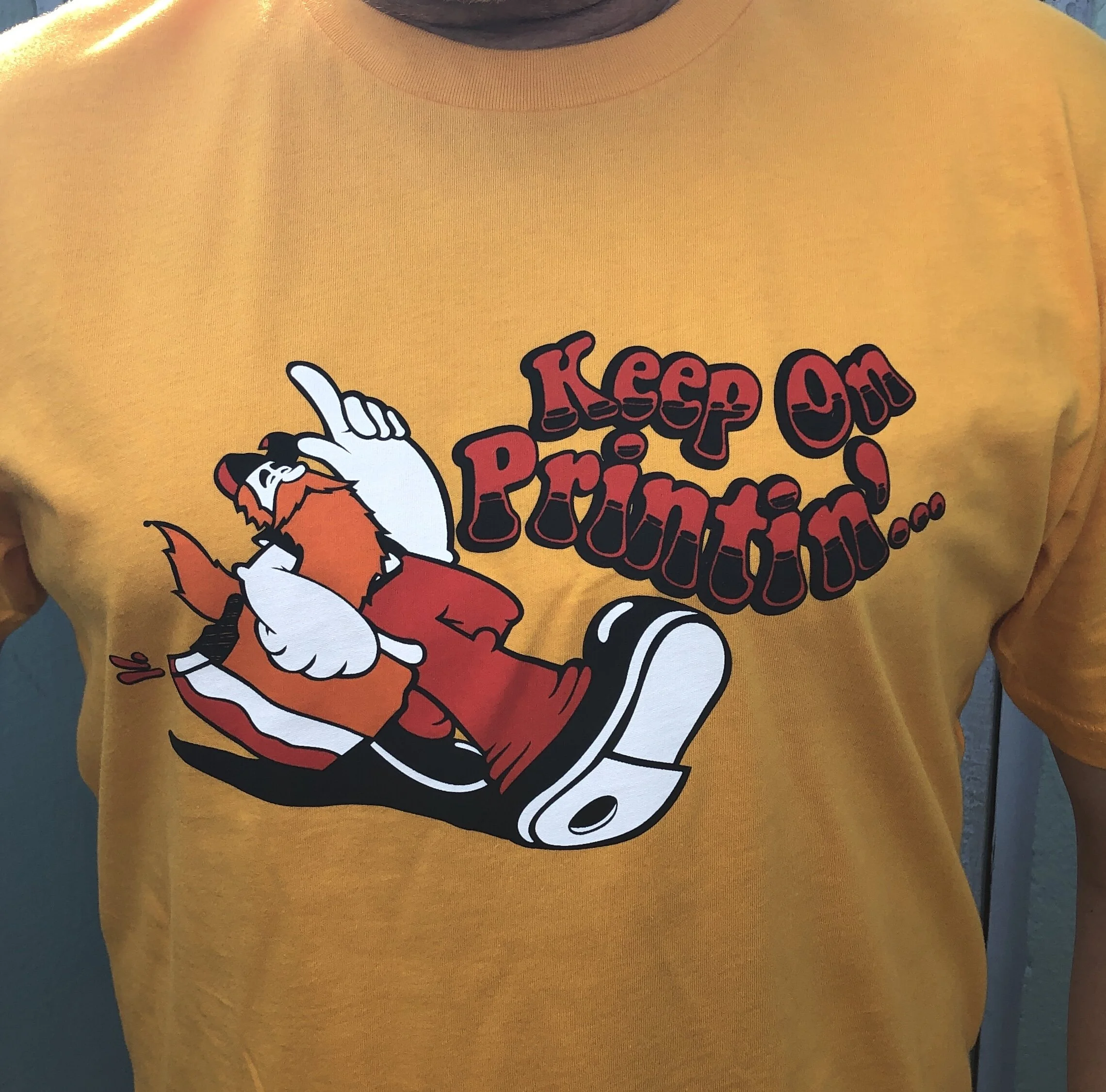 Keep On Printing' Tees 