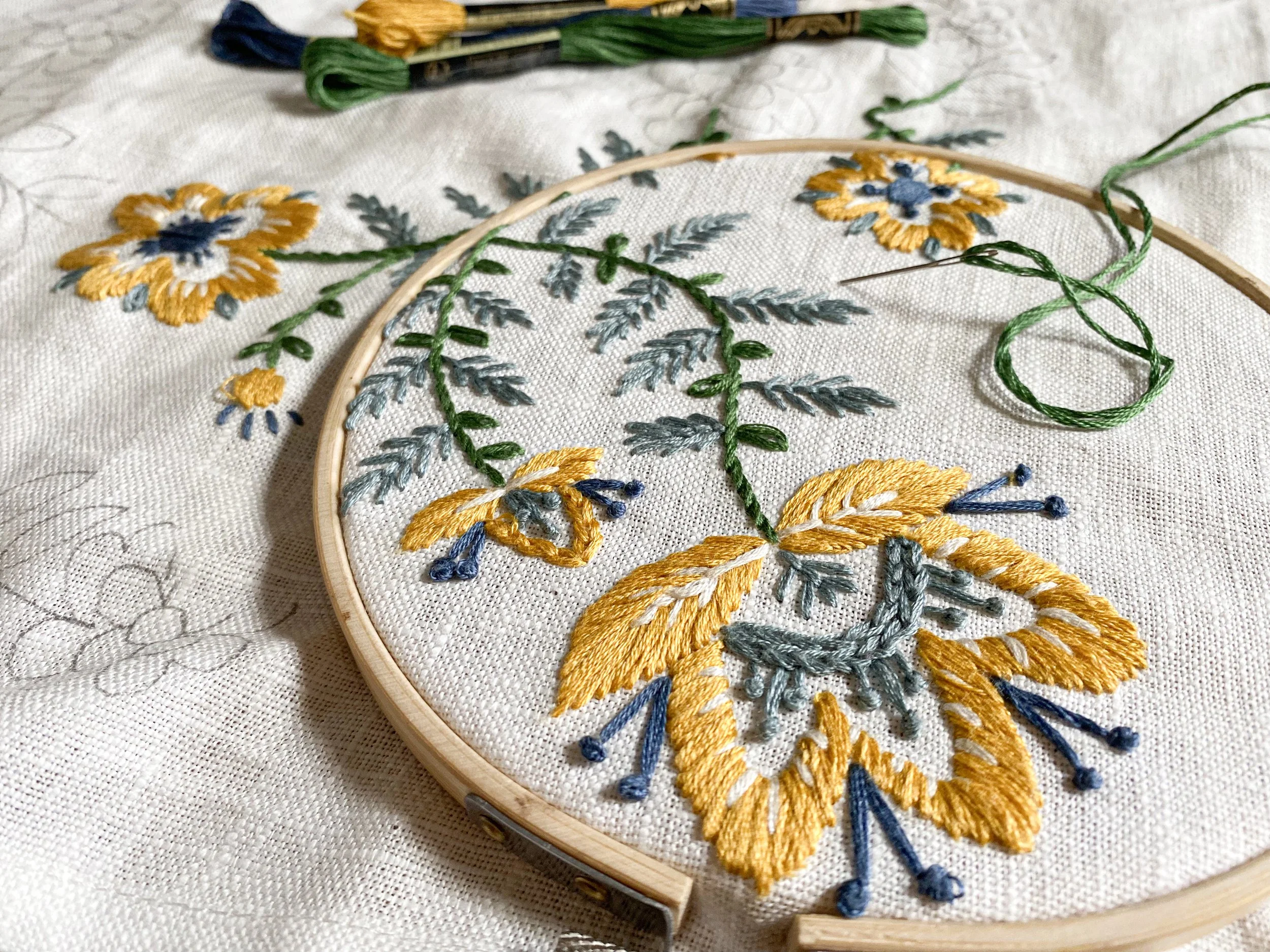 “Catherine” Embroidery Pattern