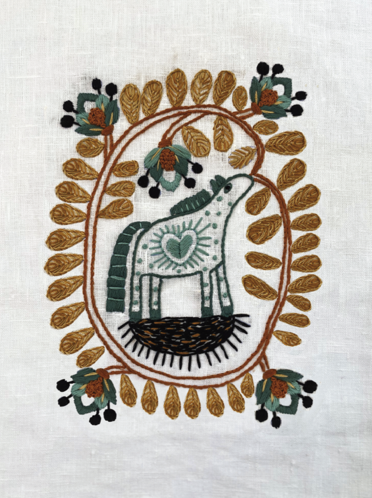 STANLEY - Charming horse design, easy to stitch.