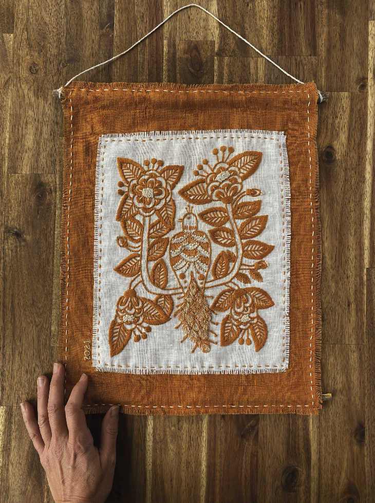 REBECCA - Stitch in monochrome or multi colours.