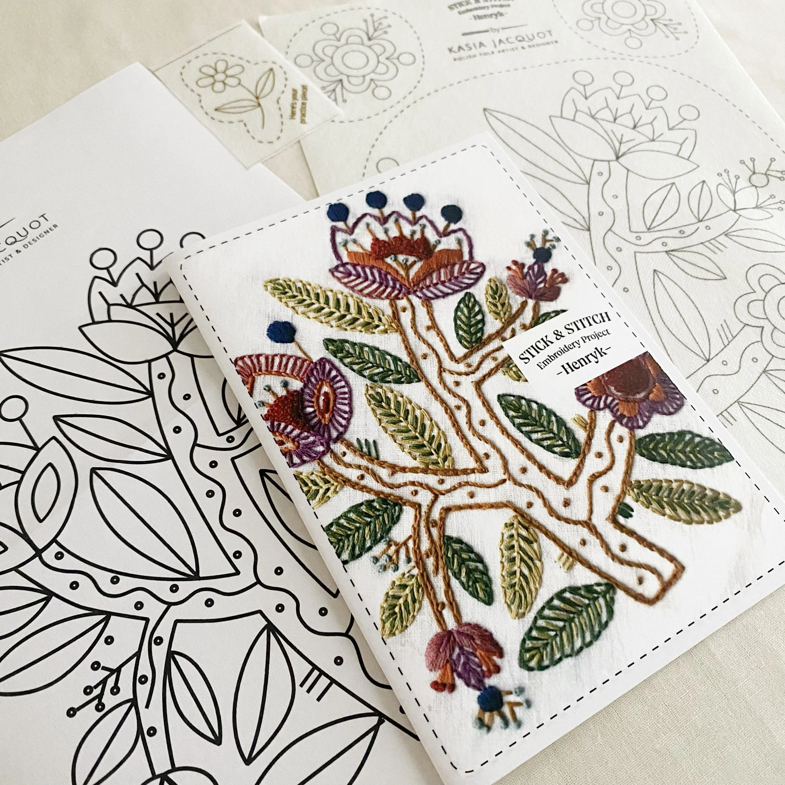 Stick & Stitch Pattern "Henryk" $19AUD