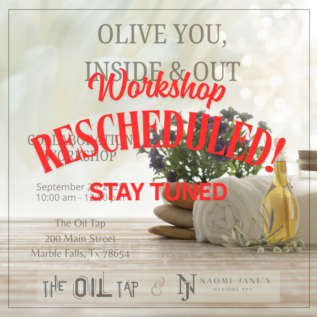 RESCHEDULED - Olive You, Inside and Out