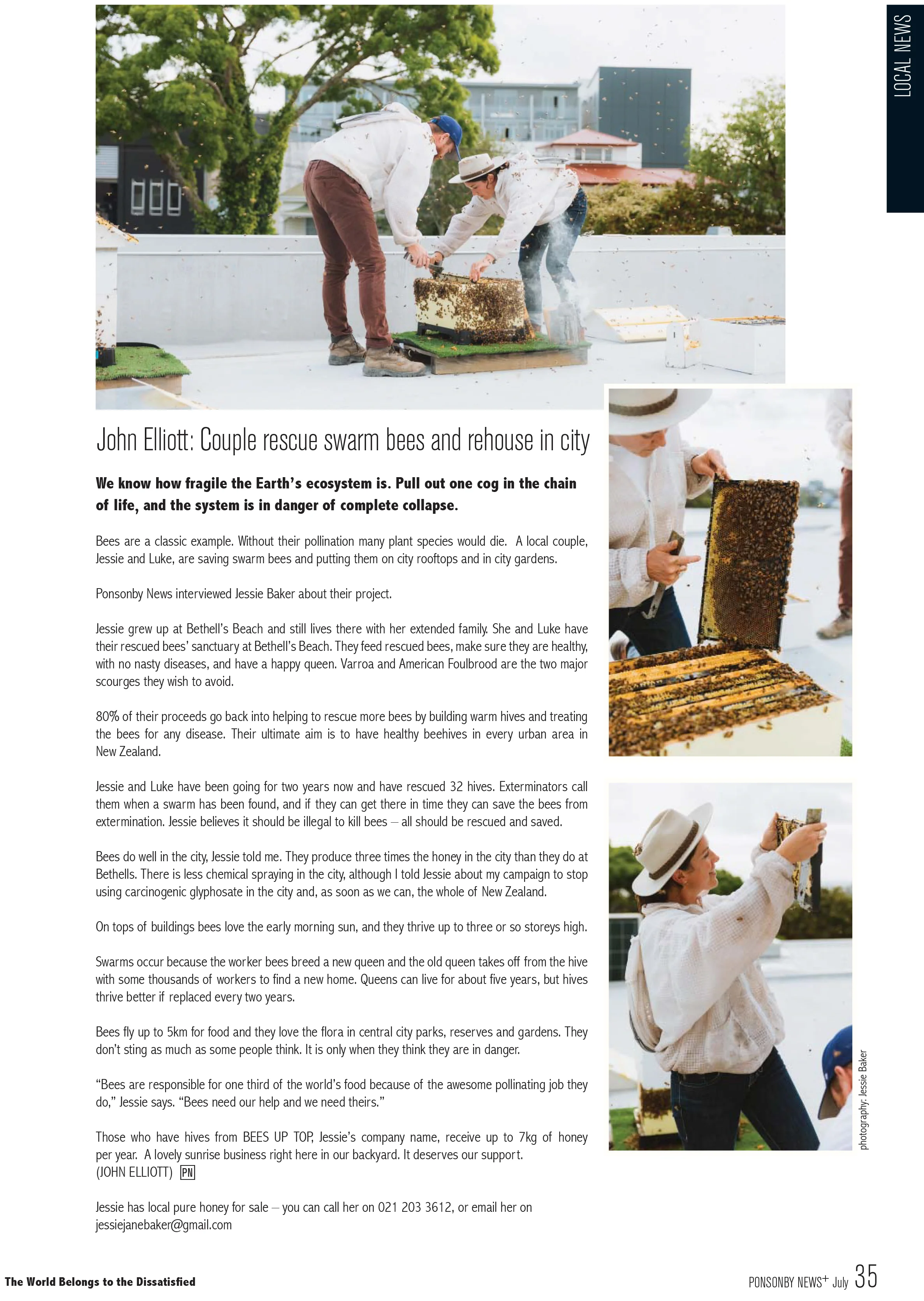 PONSONBY NEWS - CLICK HERE