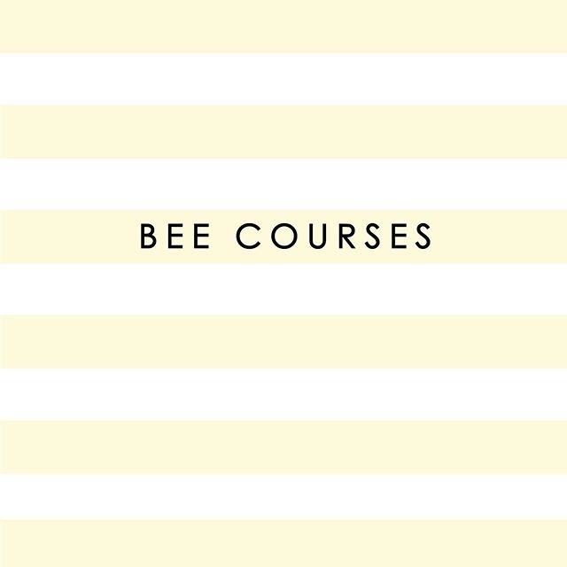 We&rsquo;re EXCITED because our bee courses will be starting up again in Spring 2020!🙌 We are just waiting for the weather to warm up so we have happy bees to inspect ⛅️ BEES UP TOP offers 3 different types of courses. ☑️The online course includes a