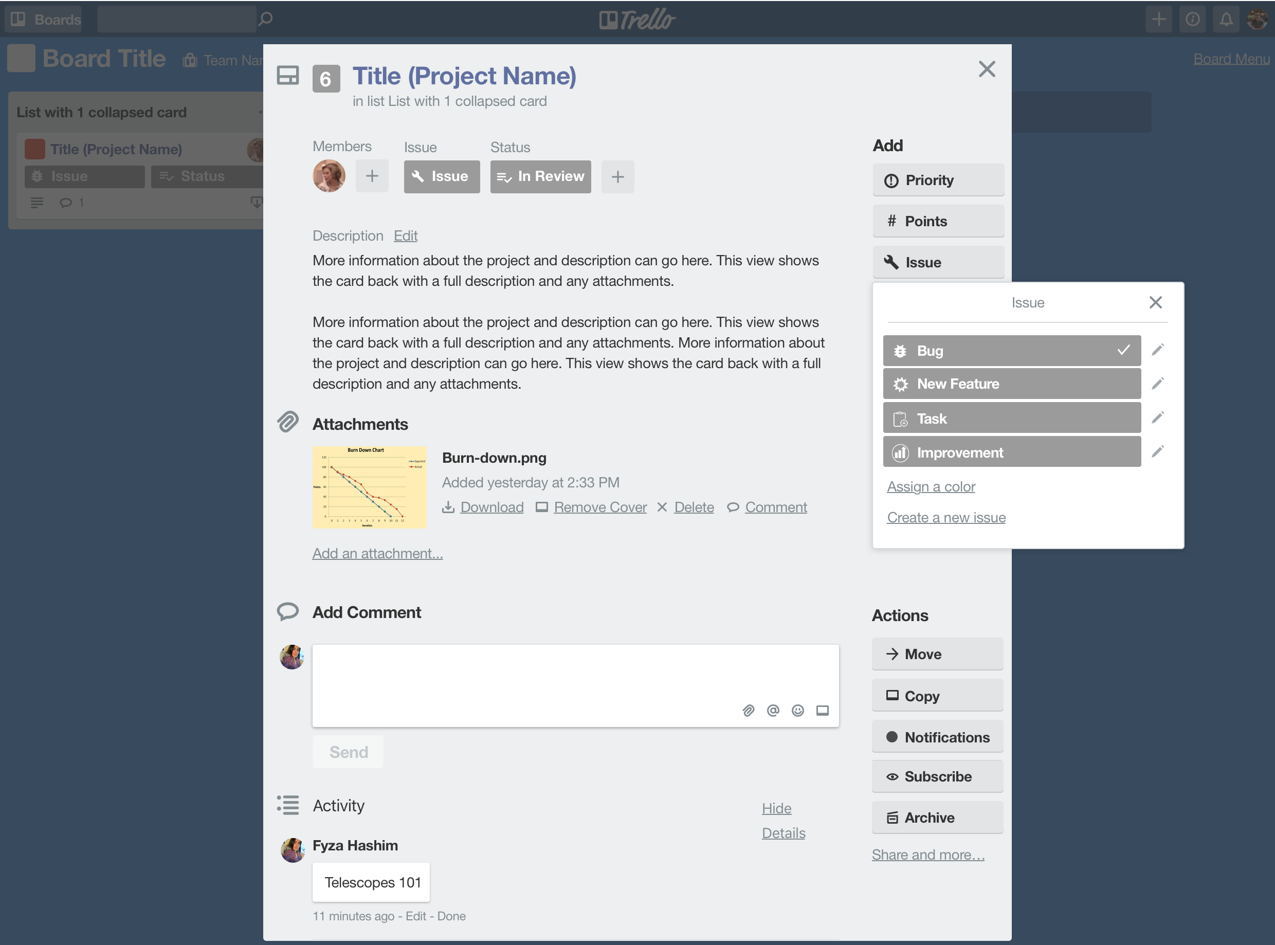 Agile Project Management: Trello Feature Design — Laurie Sugiarto UX Design  / Research