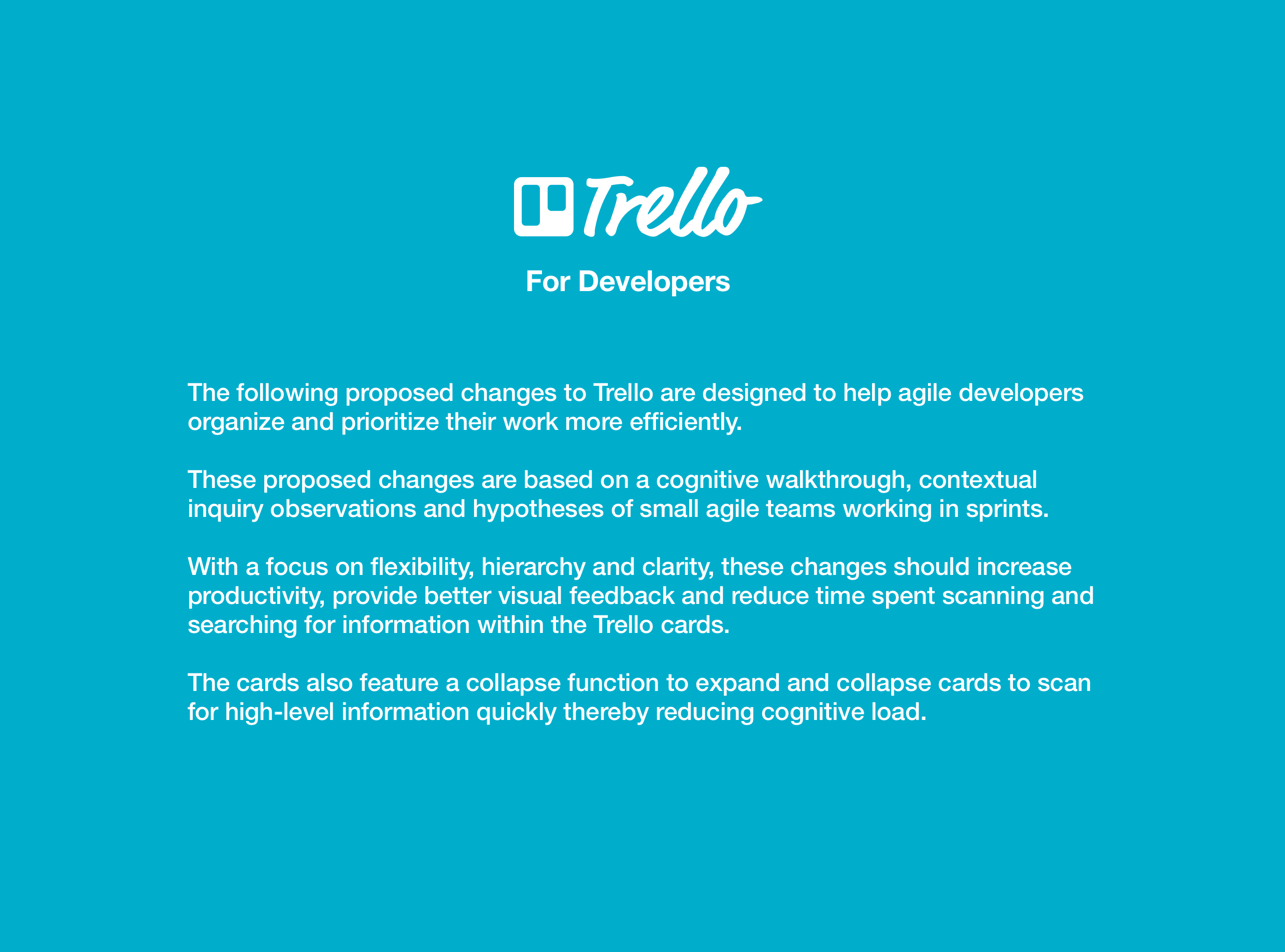 Agile Project Management: Trello Feature Design — Laurie Sugiarto UX Design  / Research