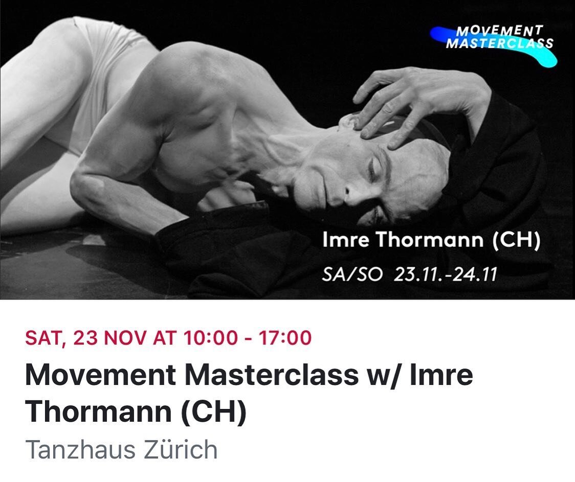 Apply for the workshop with Butoh Dancer Imre Thormann.
.
CHF 280 regular fee
CHF 250 early bird (before end of september) and professional dancer
.
A two day workshop in which master dancer Imre Thormann is taking you on a journey into the principle