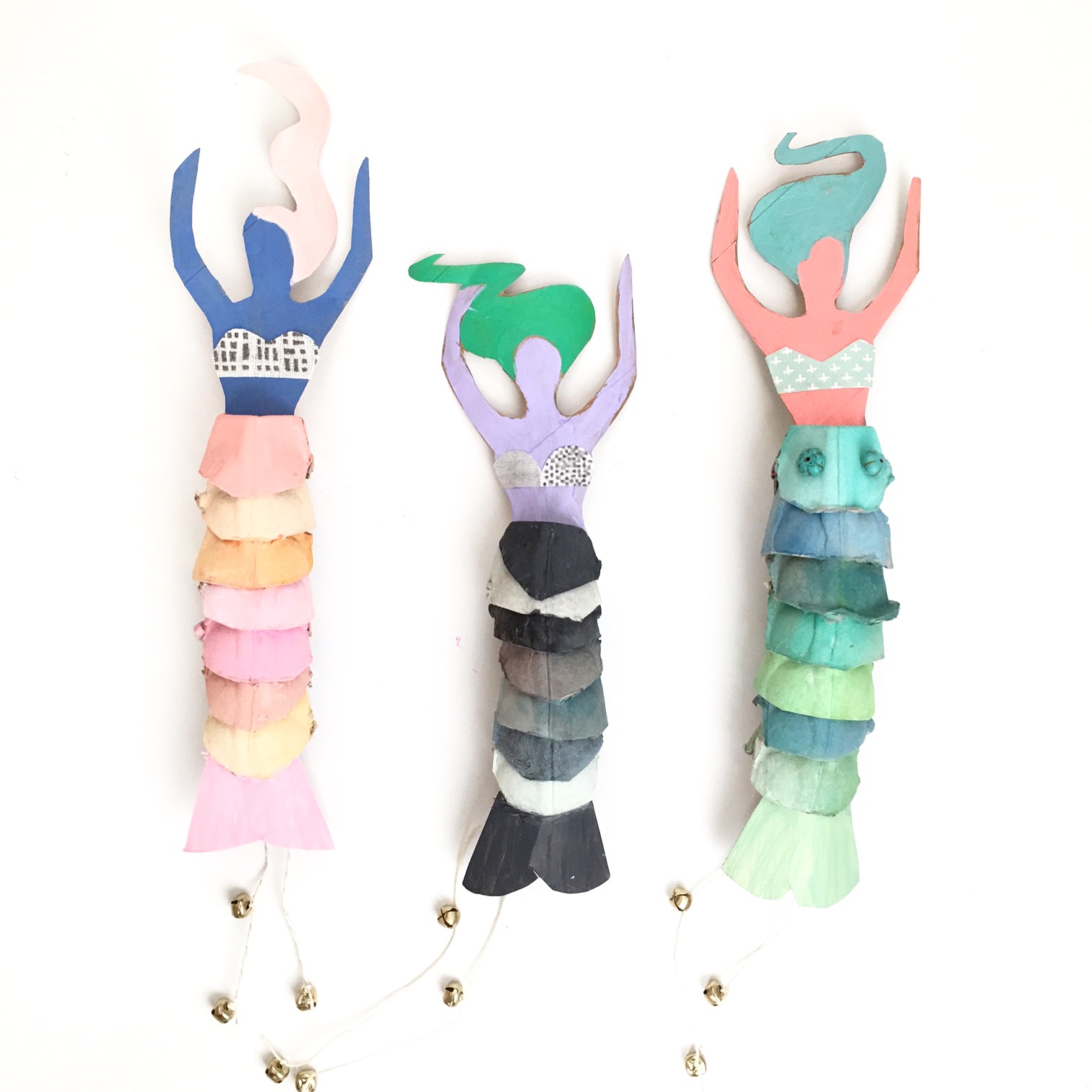 The Original Egg Carton Mermaid Doll — ART CAMP