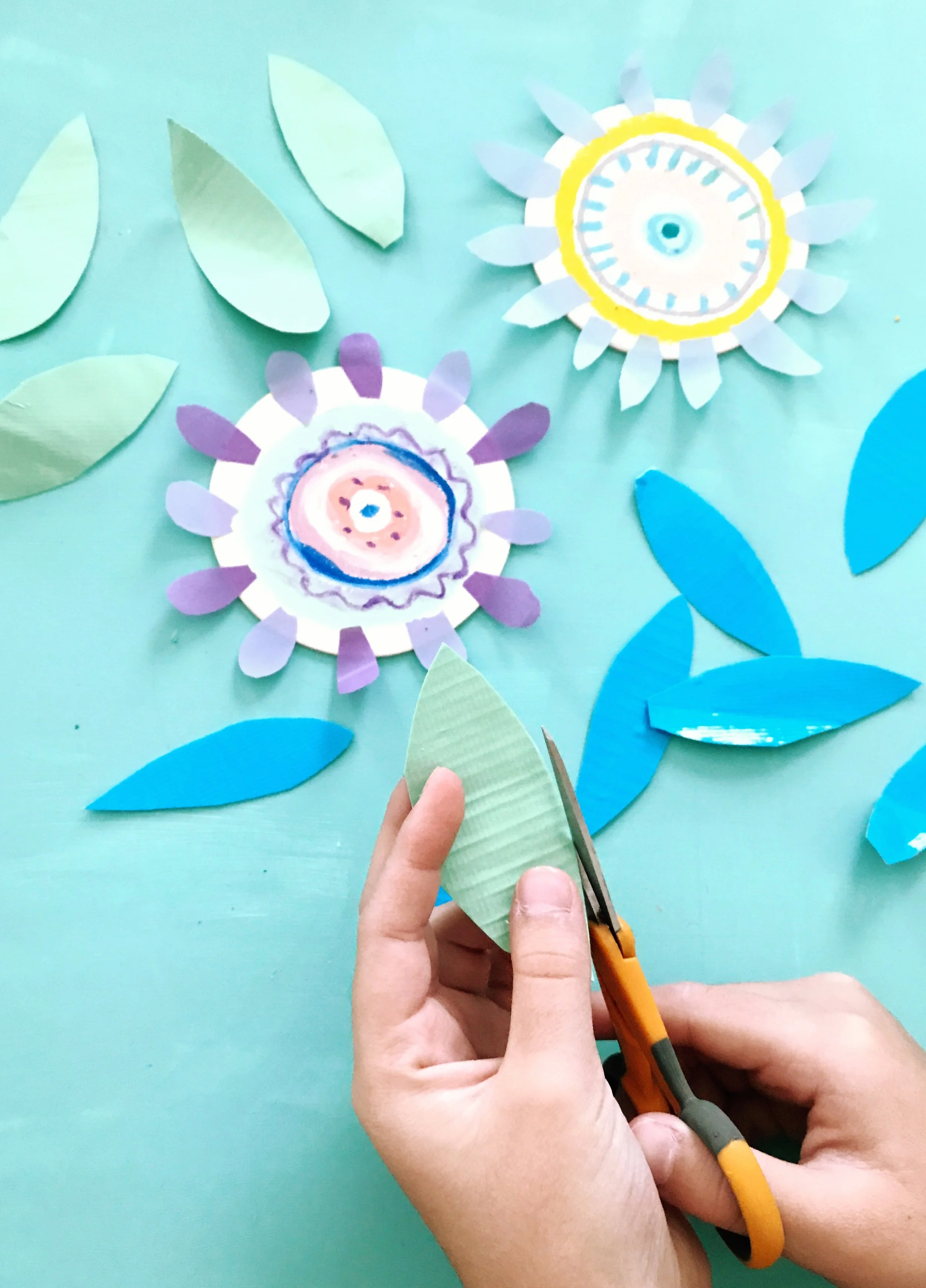 Sunflower Puppets — ART CAMP