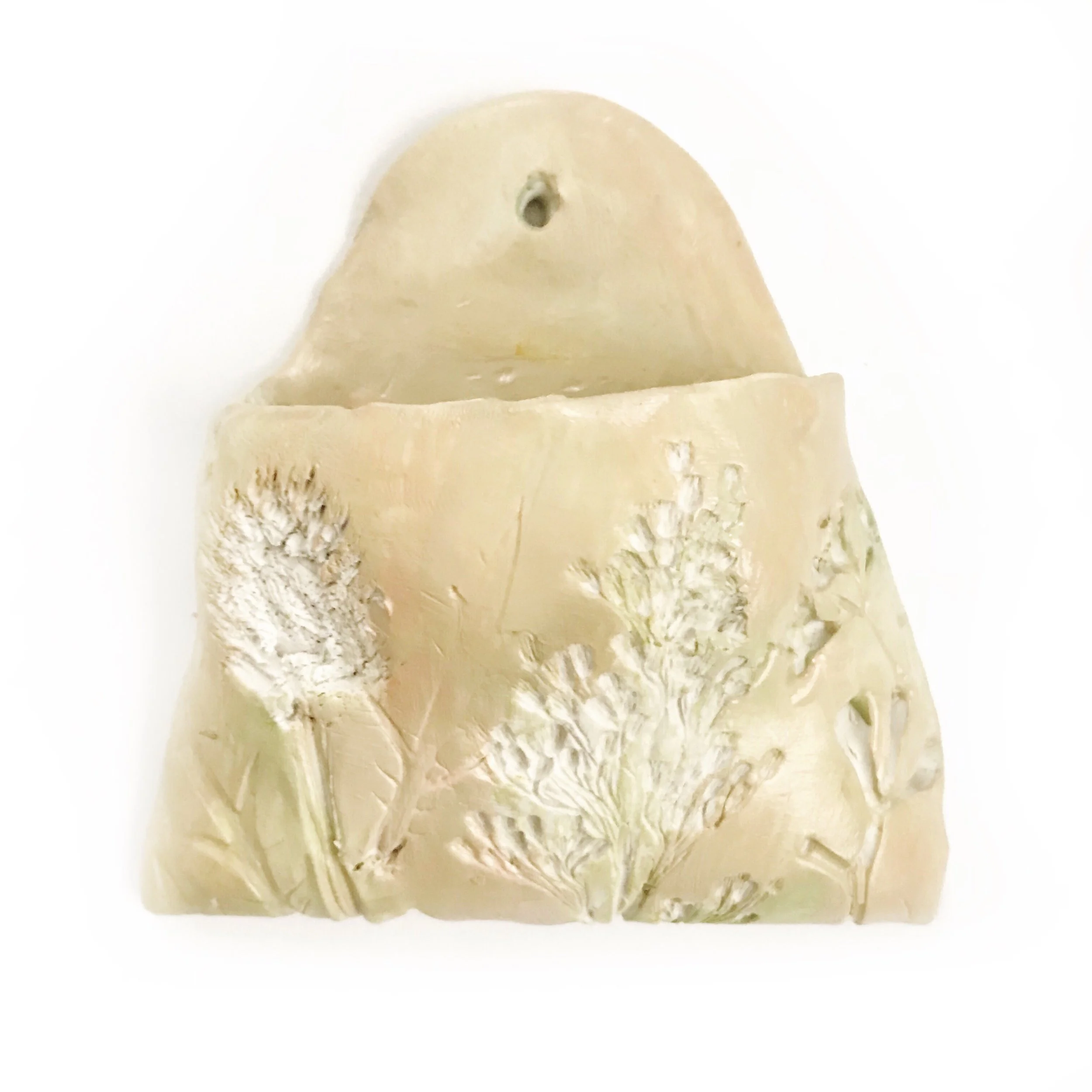 Pressed Flowers in Clay — ART CAMP