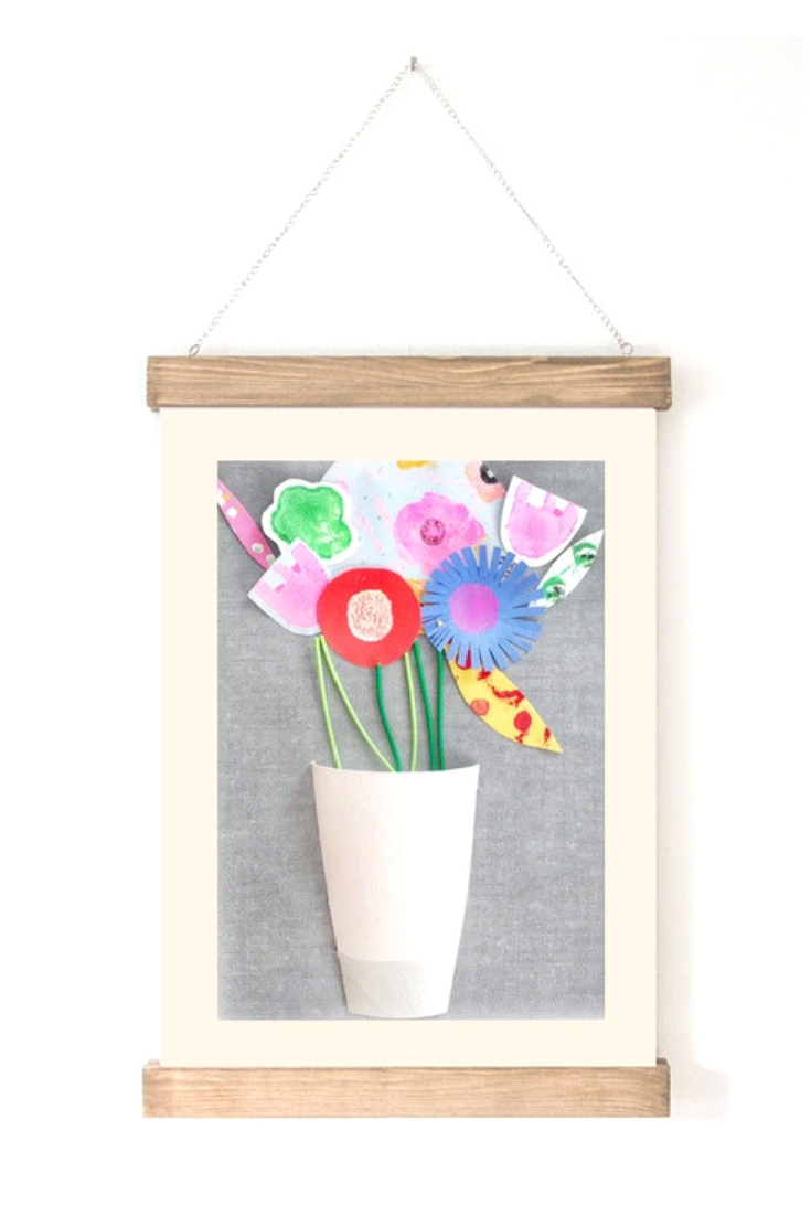 DIY Gift Ideas For Mom Mother's Day Art Printmaking Bouquet — ART CAMP