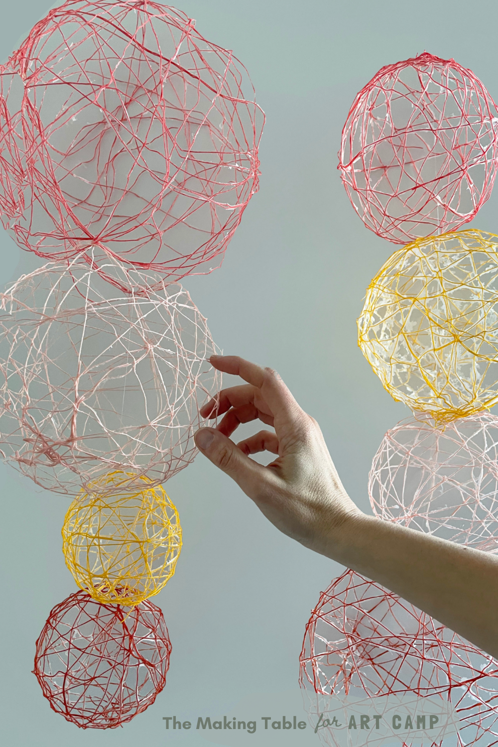 Hanging Sculpture Diy For Kids Inspired By Ruth Asawa Art Camp