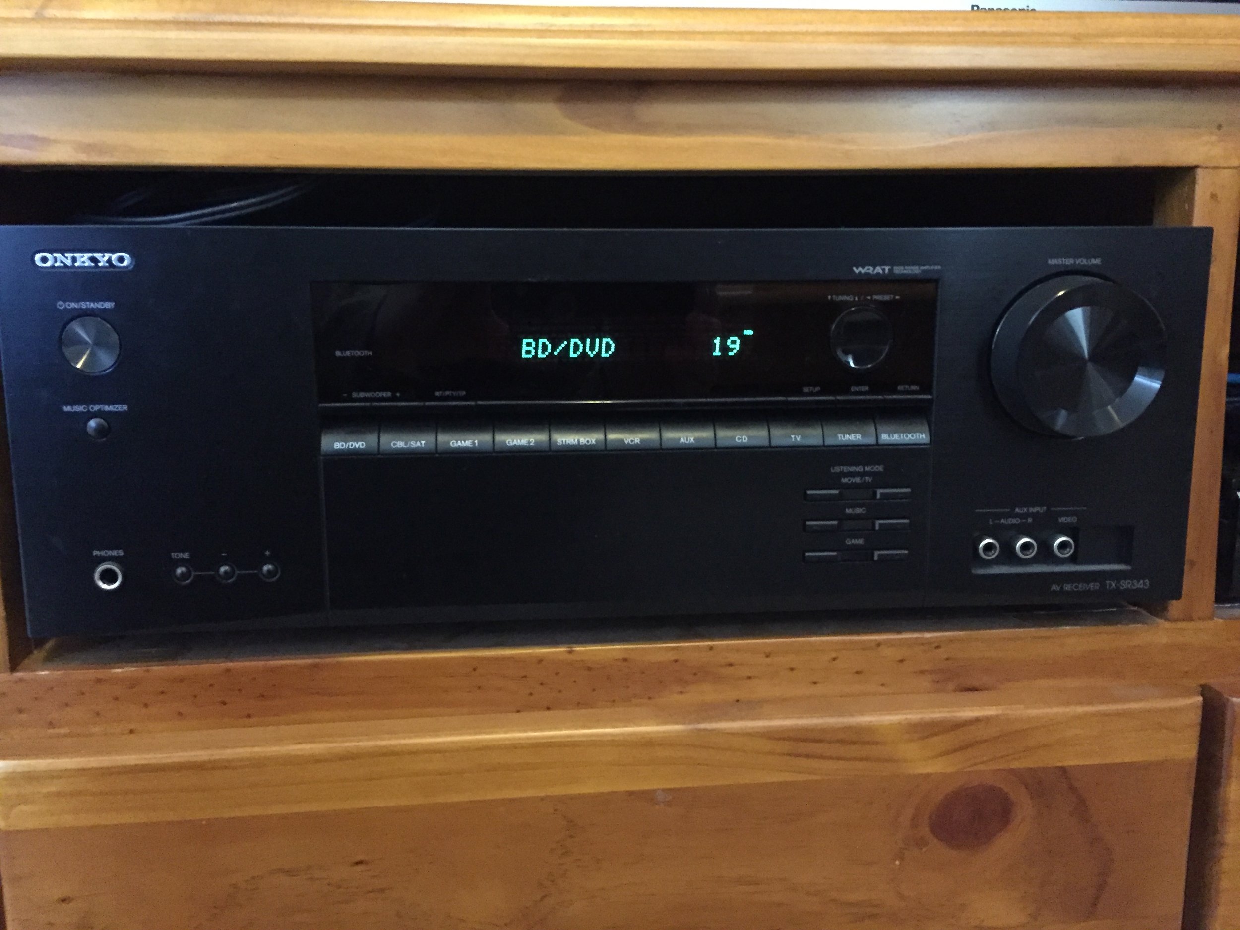 ONKYO TX-SR343 AV Reciever Review — MatthewThatcher.com