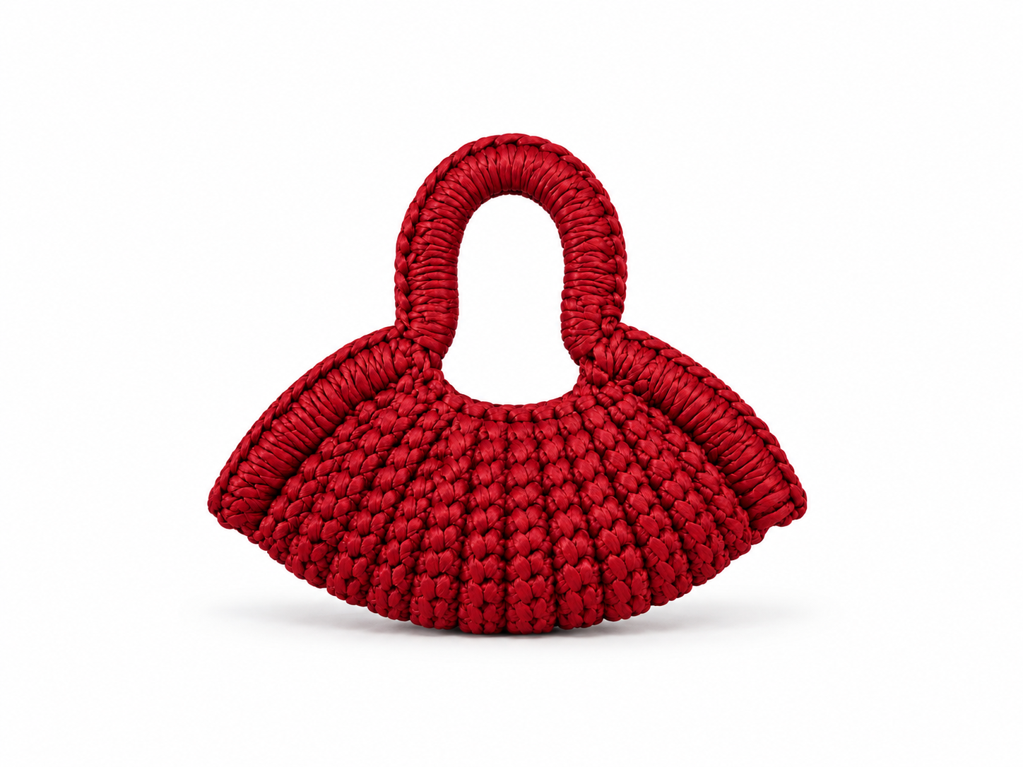 Croissant Shoulder Bag Cherry