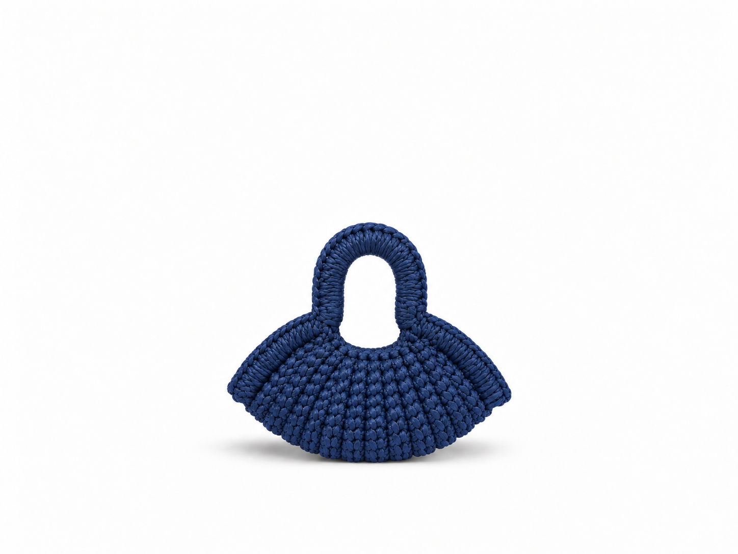 Croissant Shoulder Bag Denim
