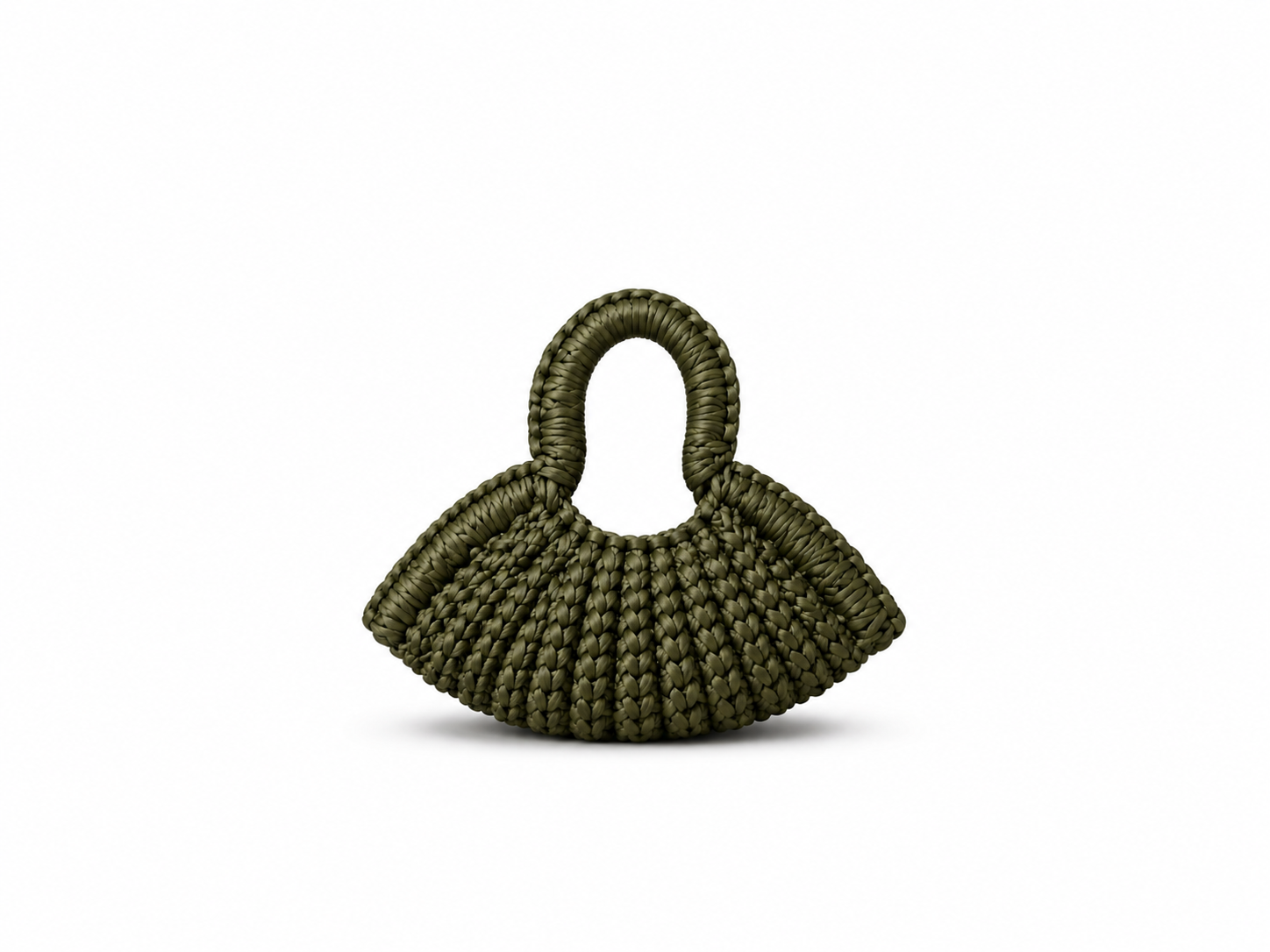 Croissant Shoulder Bag Army Green