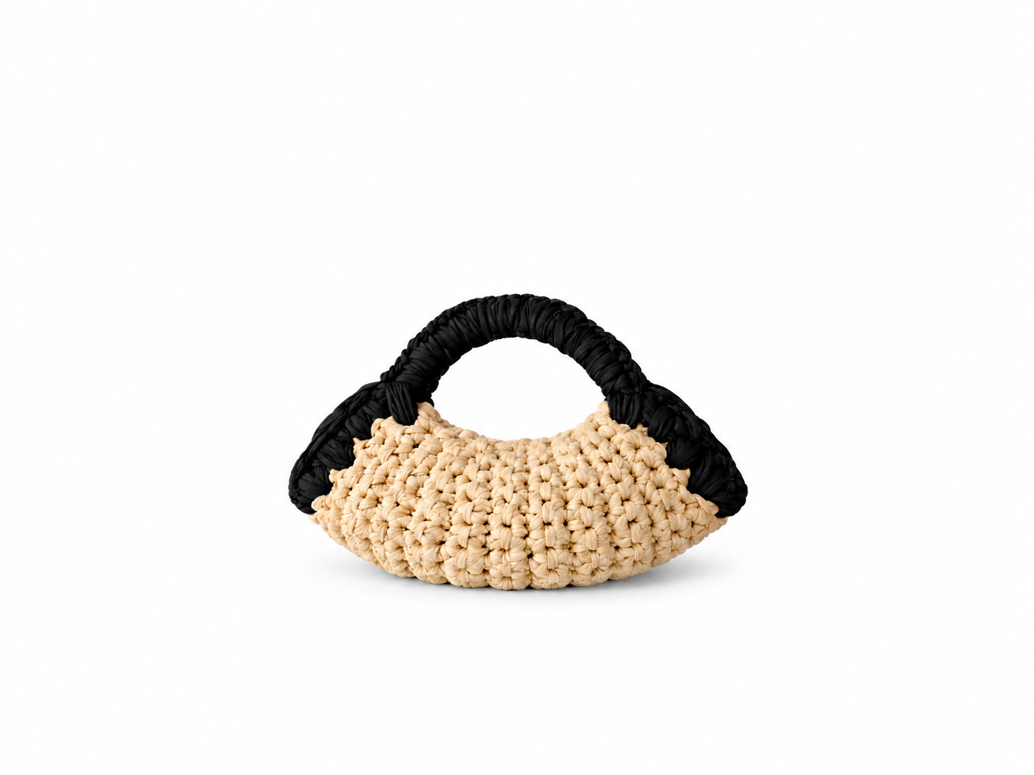Croissant Handbag Cream Puff