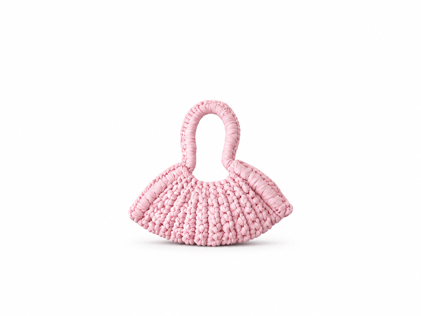 Croissant Shoulder Bag Cotton Candy