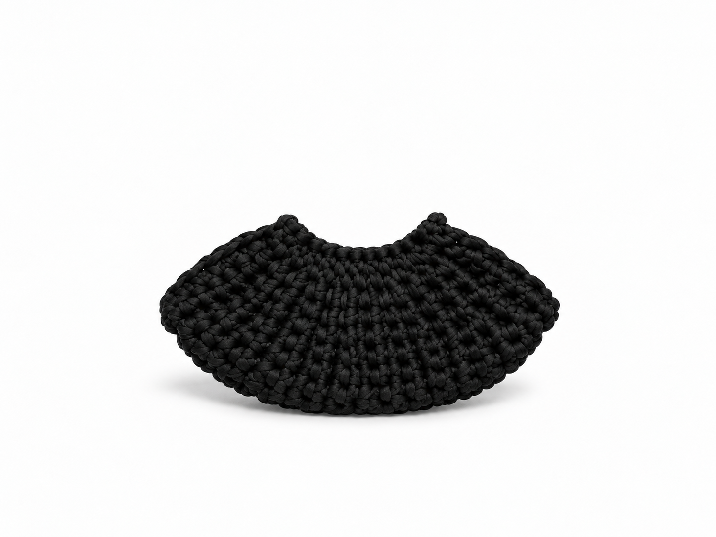 Croissant Clutch Bag Noir