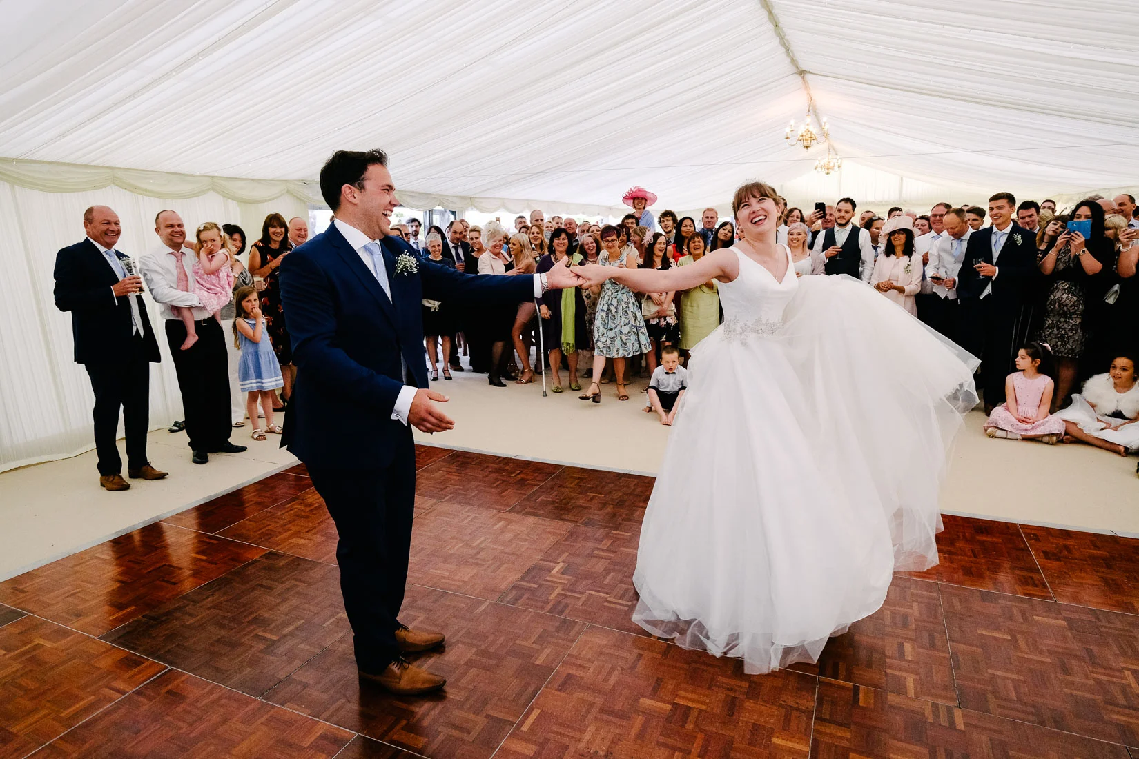 Oxfordshire Wedding Photography | Mixbury Church and Marquee Wedding