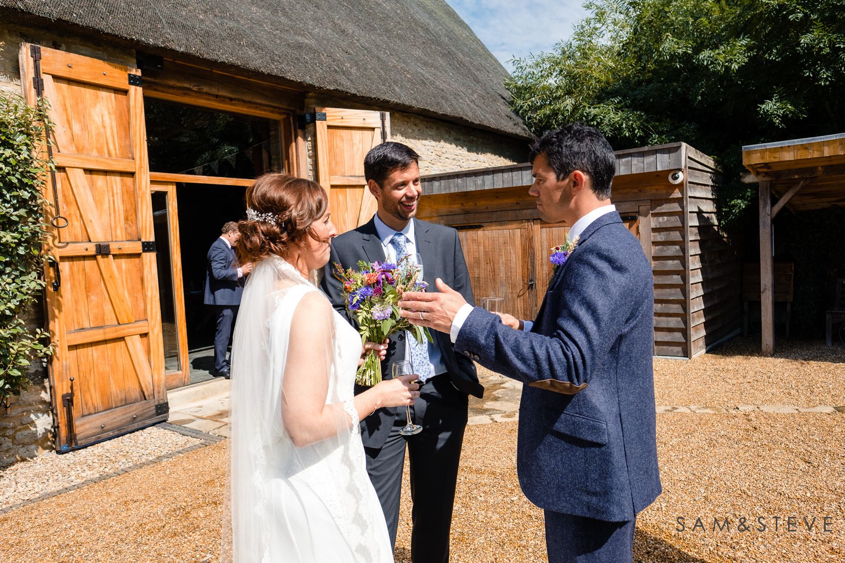 The Wedding of Jen and David and The Tythe Barn, Bicester