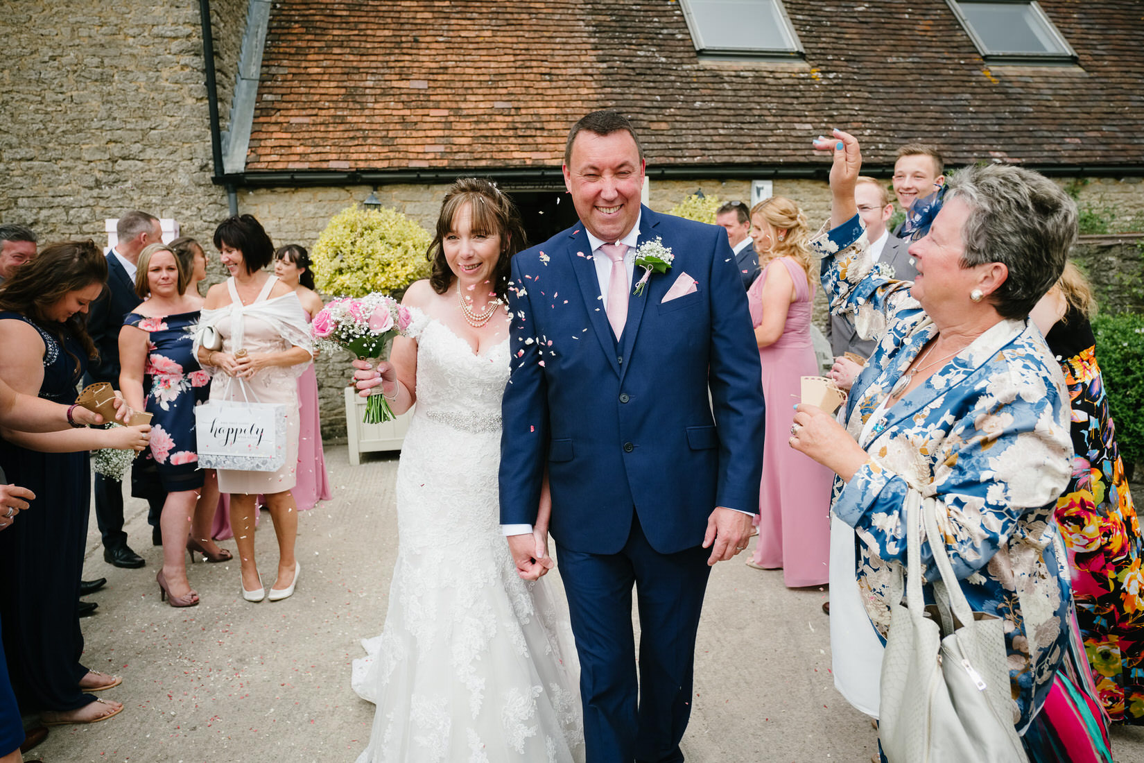 The Wedding of Paula and Andy at Stratton Court Barn, Bicester
