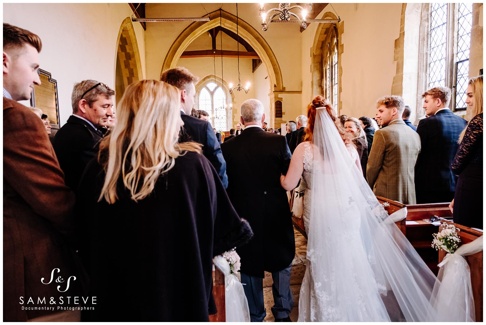 Wendlebury, Bicester Church Wedding of Millie and Nick