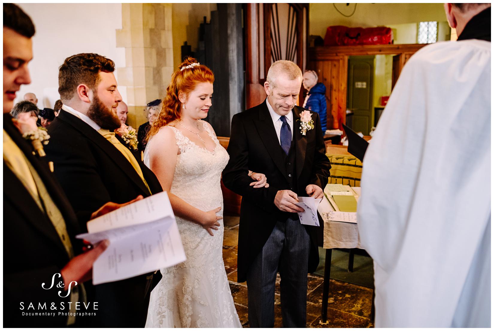 Wendlebury, Bicester Church Wedding of Millie and Nick