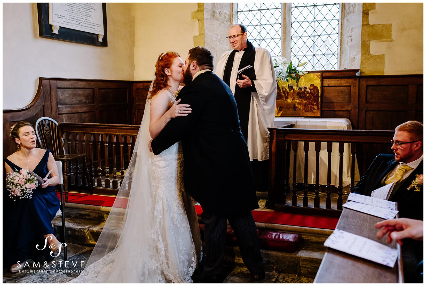 Wendlebury, Bicester Church Wedding of Millie and Nick