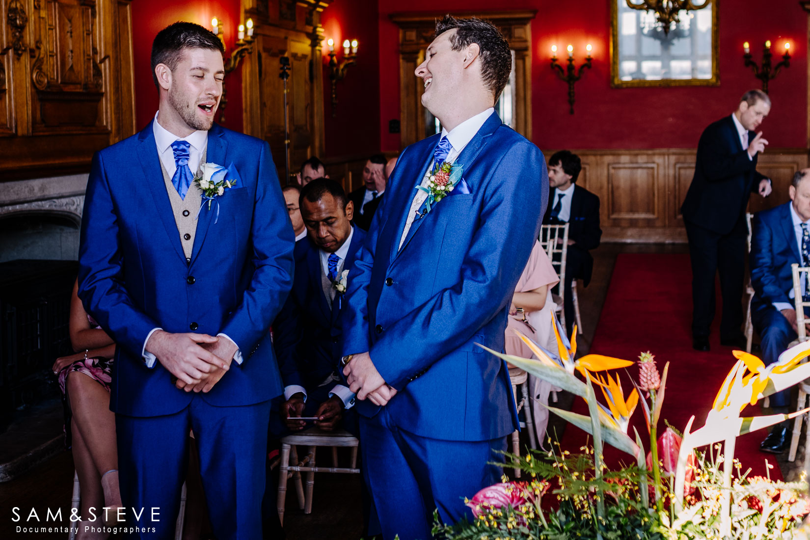 Eynsham Hall Wedding Photography of Lisa and Ash's wedding by Sam and Steve Photography