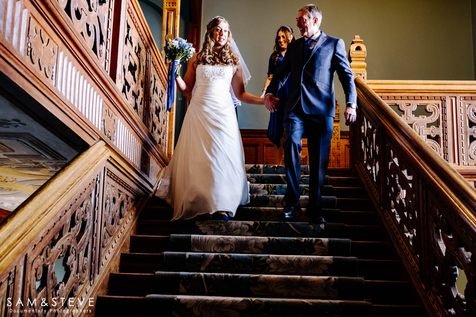 Eynsham Hall Wedding Photography of Lisa and Ash's wedding by Sam and Steve Photography