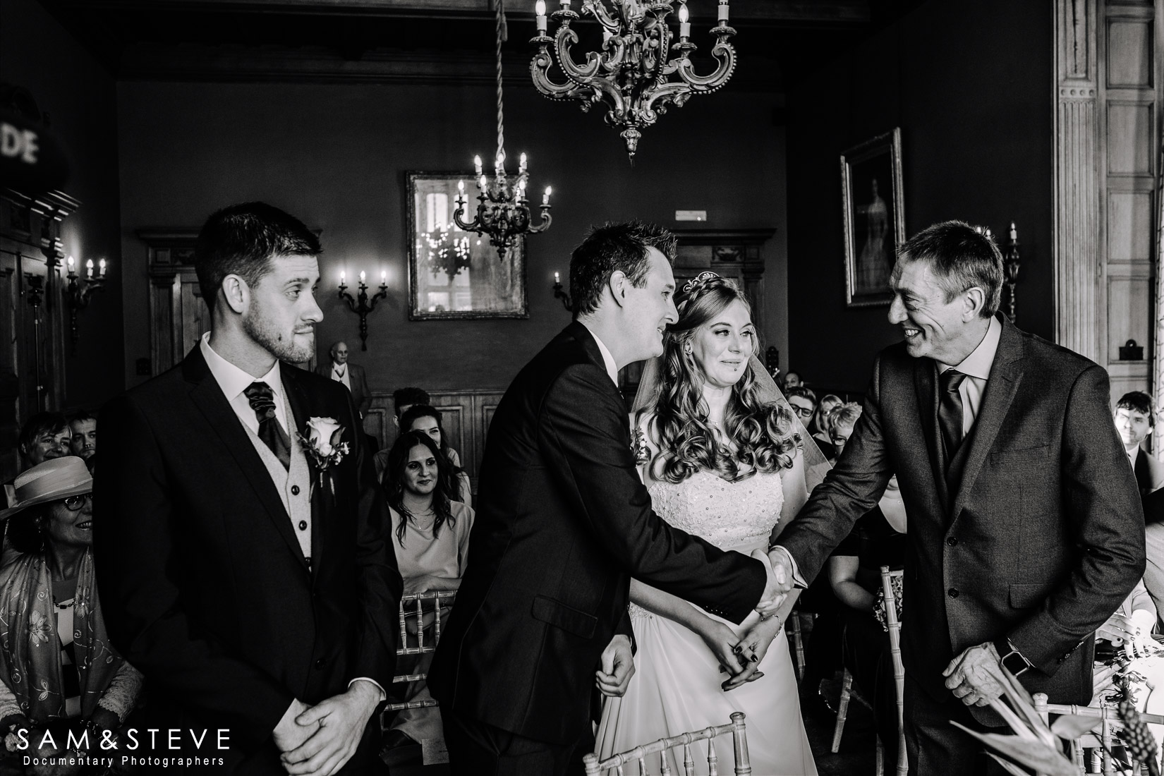 Eynsham Hall Wedding Photography of Lisa and Ash's wedding by Sam and Steve Photography
