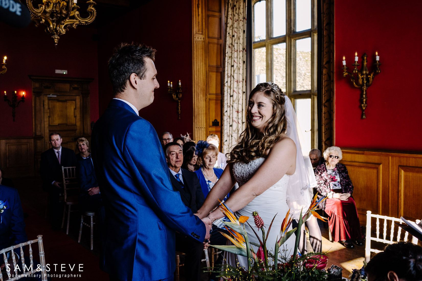 Eynsham Hall Wedding Photography of Lisa and Ash's wedding by Sam and Steve Photography