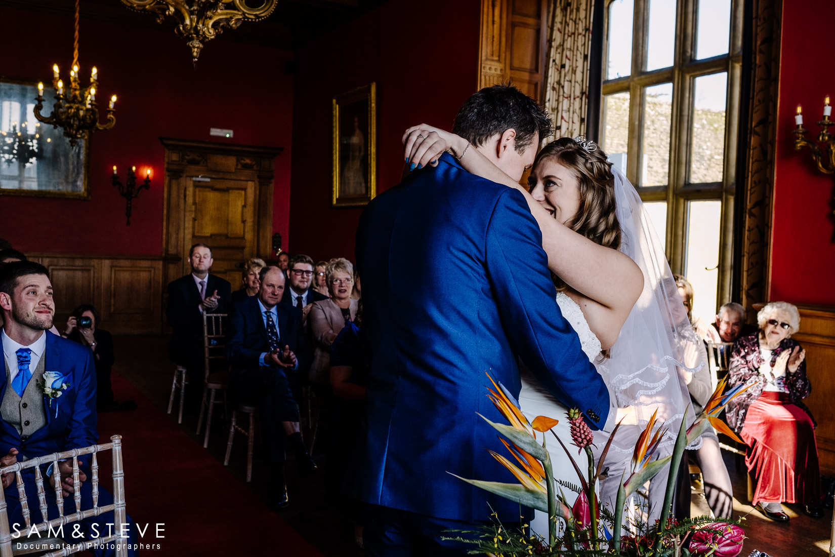 Eynsham Hall Wedding Photography of Lisa and Ash's wedding by Sam and Steve Photography