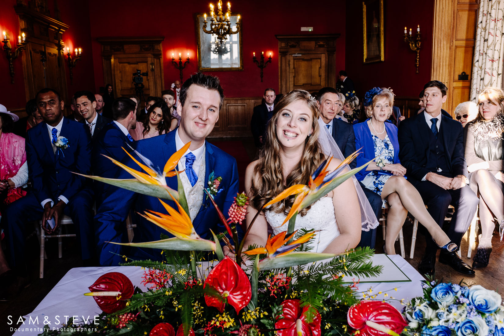 Eynsham Hall Wedding Photography of Lisa and Ash's wedding by Sam and Steve Photography