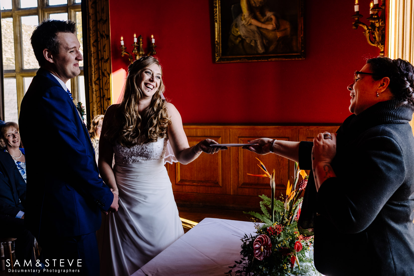 Eynsham Hall Wedding Photography of Lisa and Ash's wedding by Sam and Steve Photography