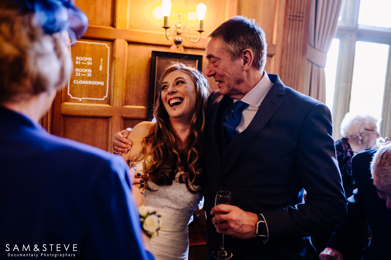 Eynsham Hall Wedding Photography of Lisa and Ash's wedding by Sam and Steve Photography