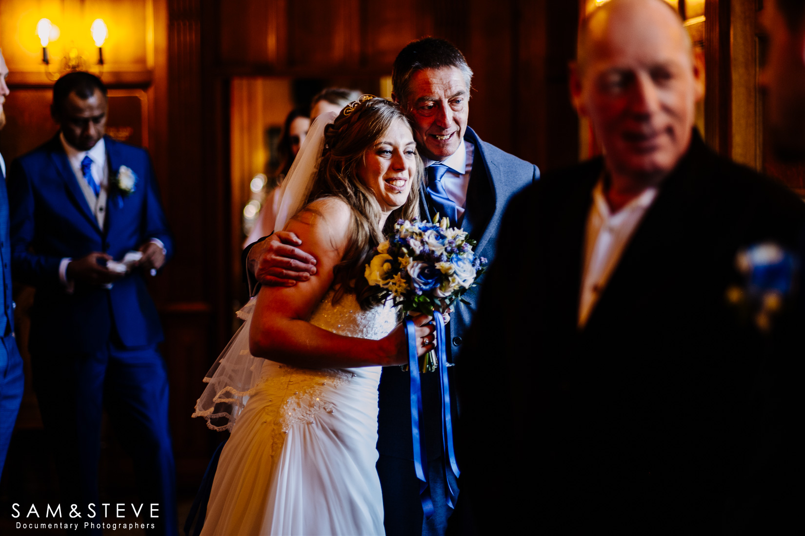Eynsham Hall Wedding Photography of Lisa and Ash's wedding by Sam and Steve Photography