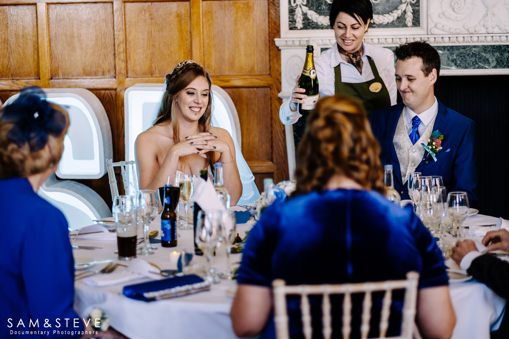 Eynsham Hall Wedding Photography of Lisa and Ash's wedding by Sam and Steve Photography