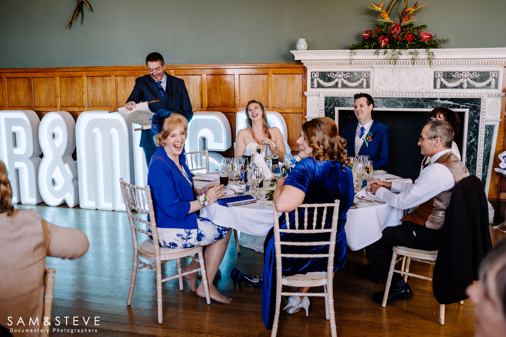 Eynsham Hall Wedding Photography of Lisa and Ash's wedding by Sam and Steve Photography