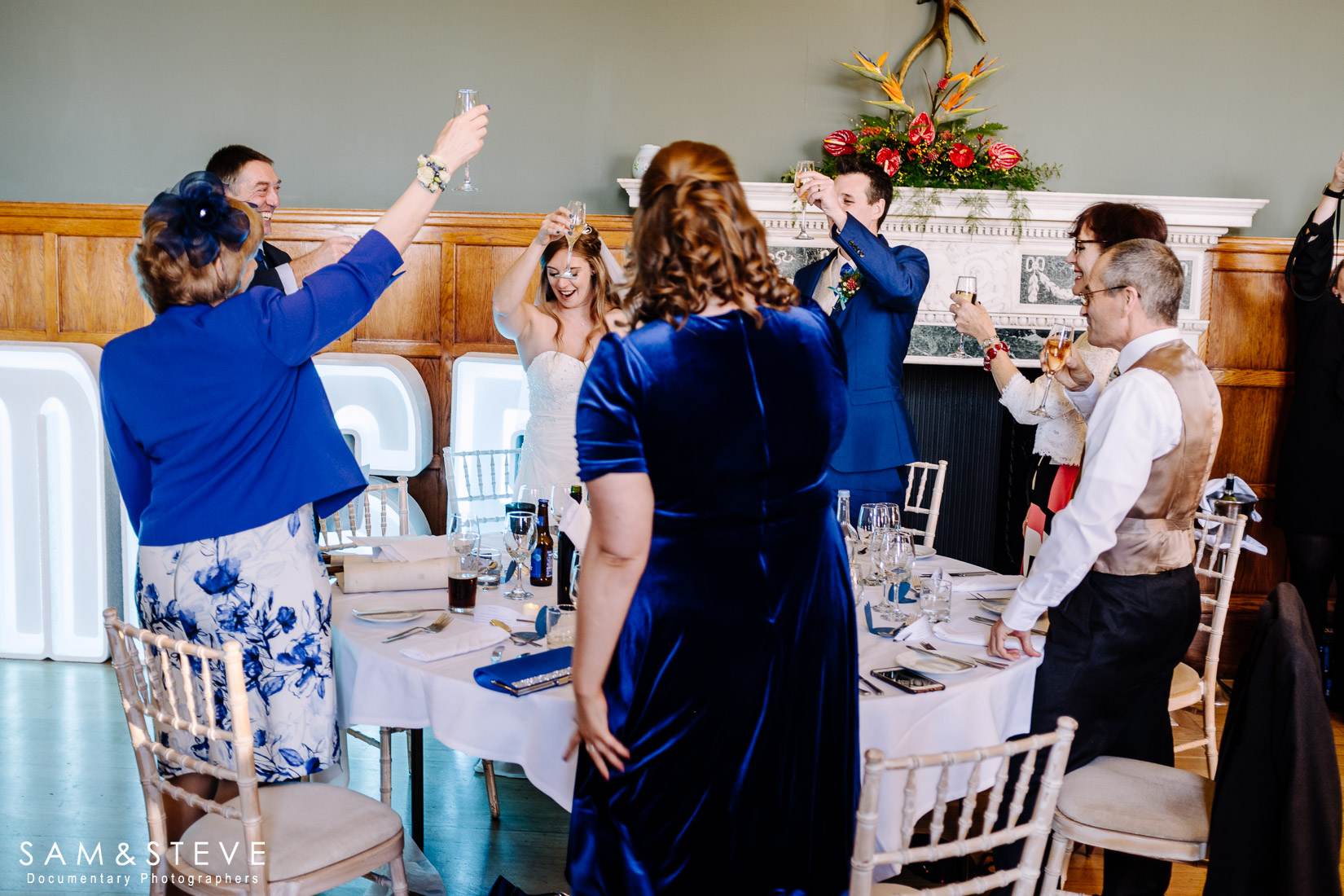 Eynsham Hall Wedding Photography of Lisa and Ash's wedding by Sam and Steve Photography