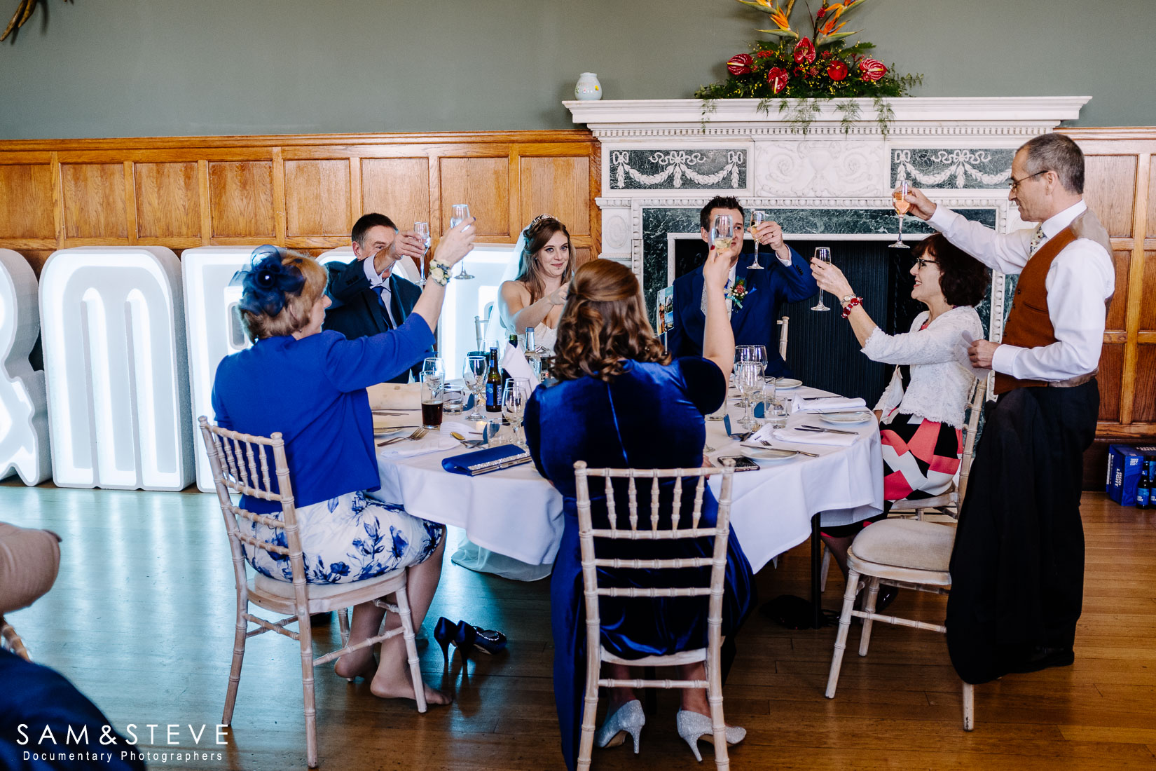 Eynsham Hall Wedding Photography of Lisa and Ash's wedding by Sam and Steve Photography