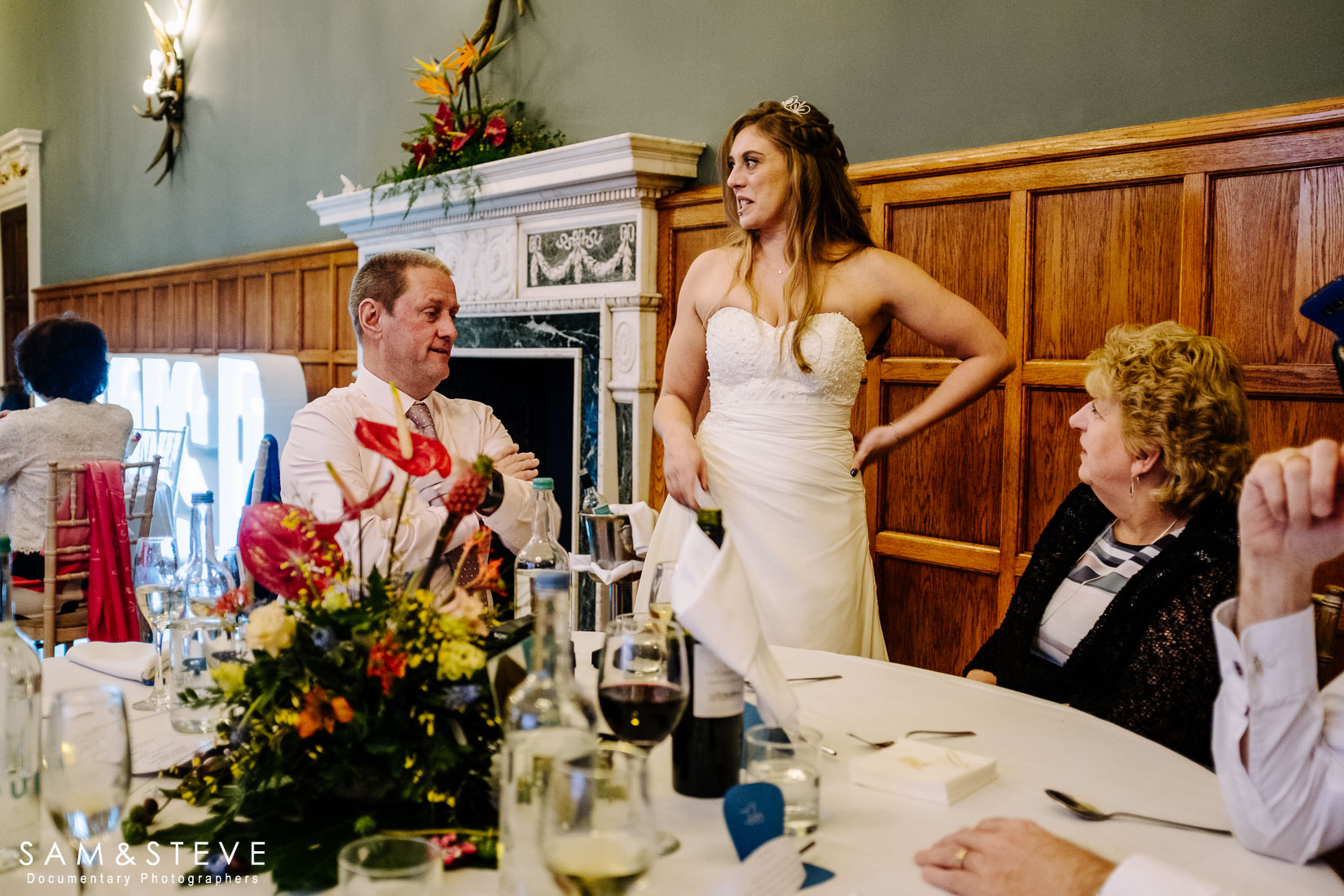 Eynsham Hall Wedding Photography of Lisa and Ash's wedding by Sam and Steve Photography