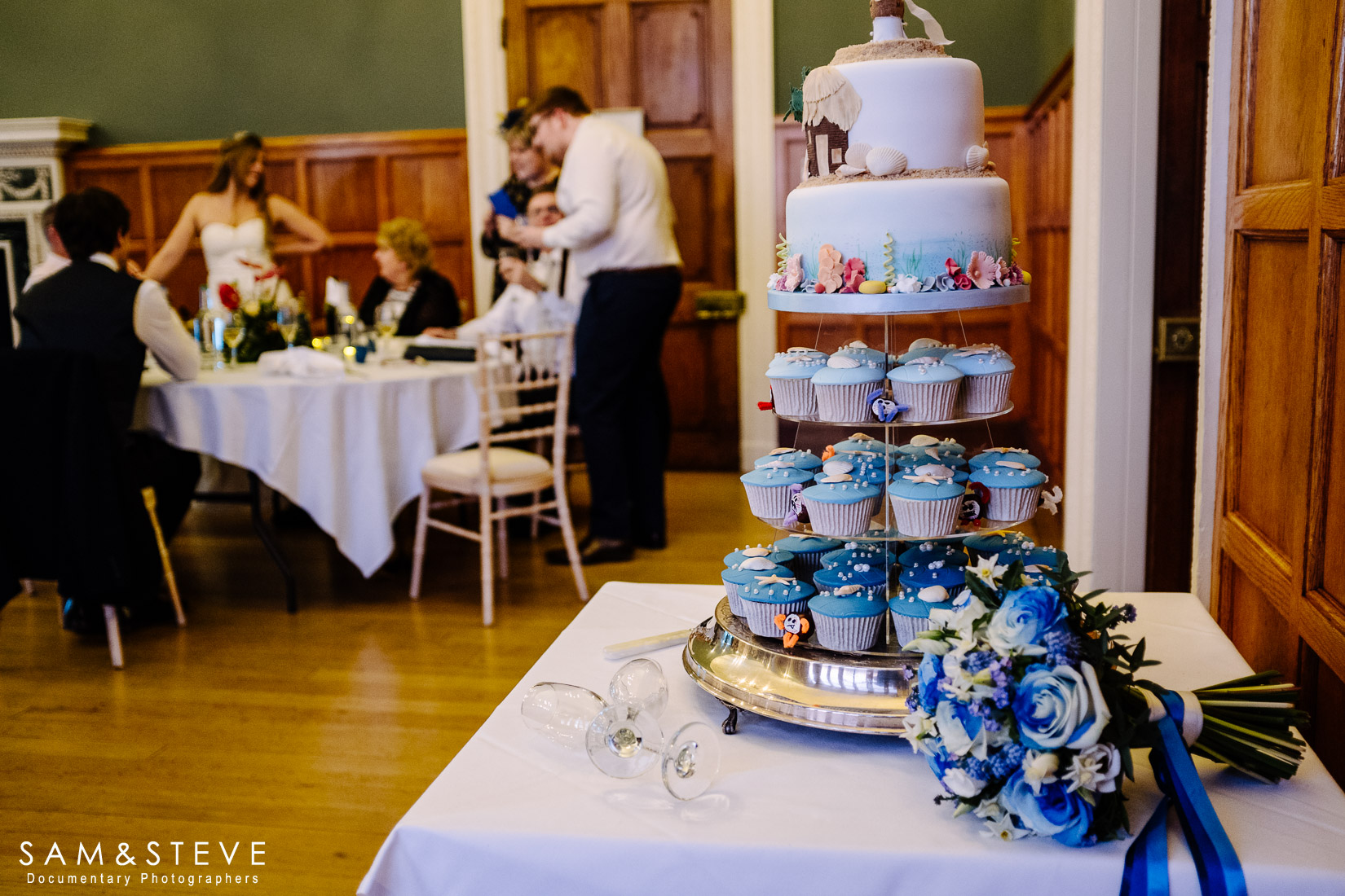 Eynsham Hall Wedding Photography of Lisa and Ash's wedding by Sam and Steve Photography