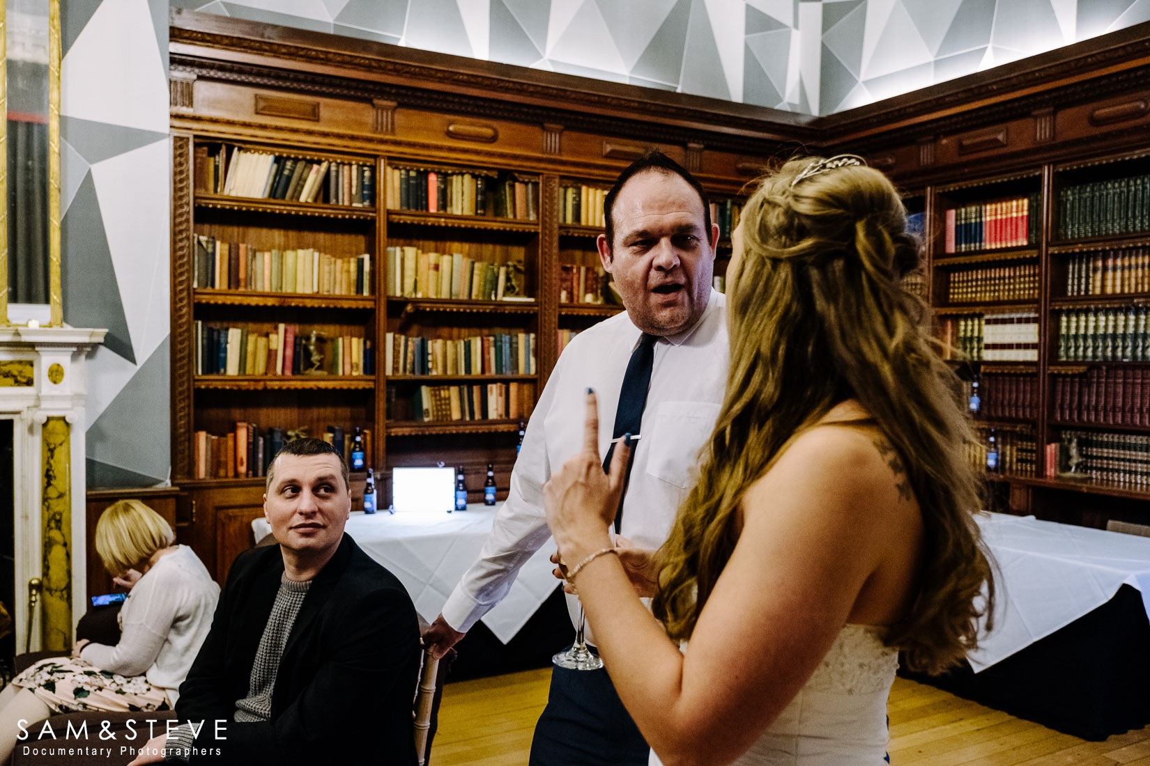 Eynsham Hall Wedding Photography of Lisa and Ash's wedding by Sam and Steve Photography