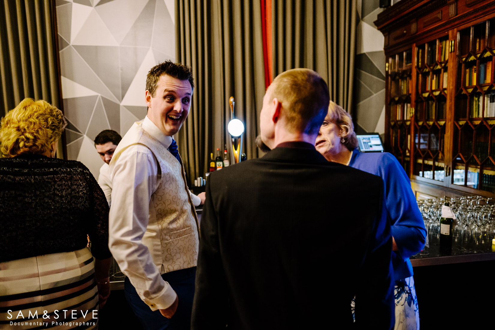 Eynsham Hall Wedding Photography of Lisa and Ash's wedding by Sam and Steve Photography