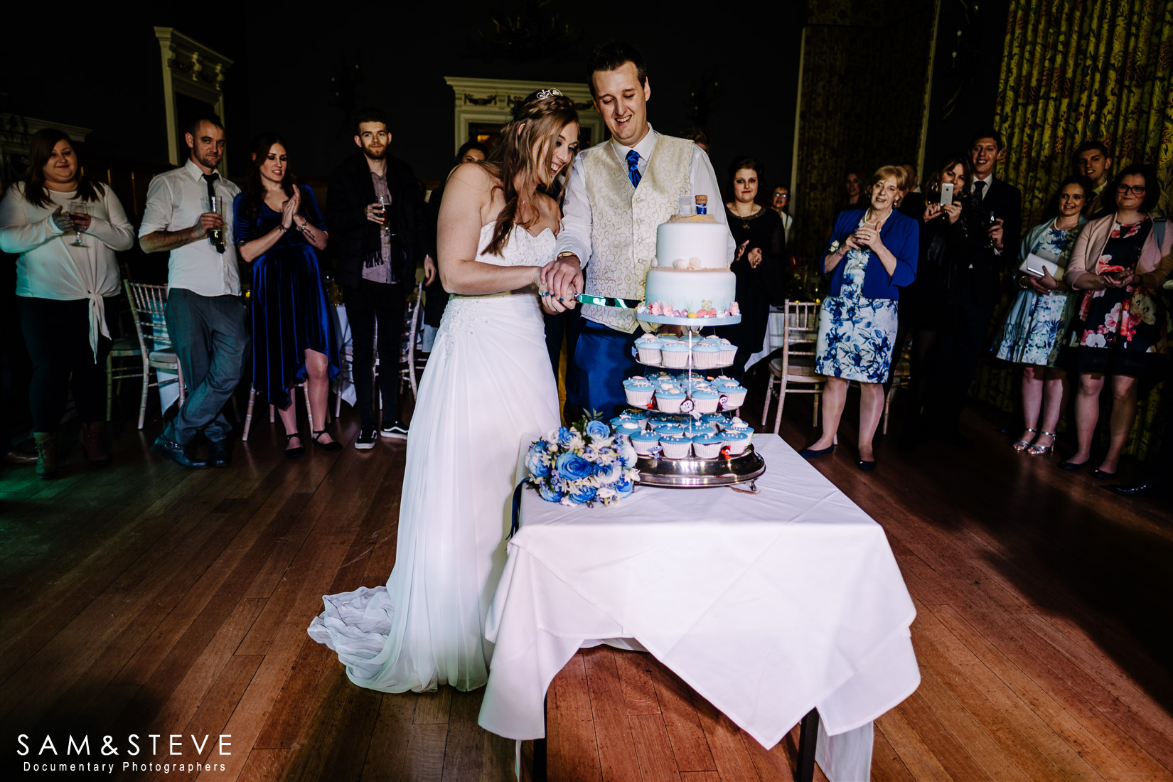 Eynsham Hall Wedding Photography of Lisa and Ash's wedding by Sam and Steve Photography