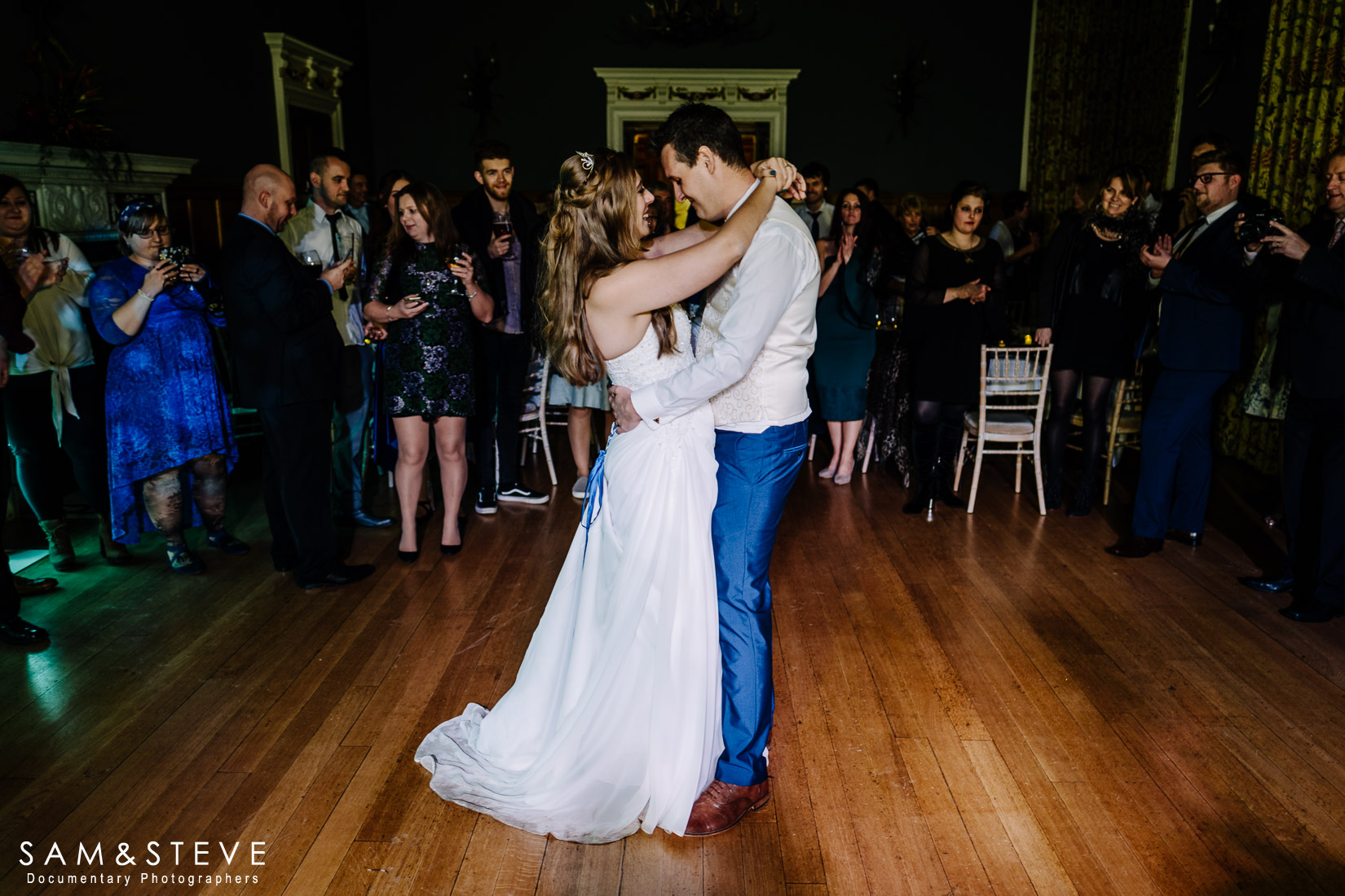 Eynsham Hall Wedding Photography of Lisa and Ash's wedding by Sam and Steve Photography