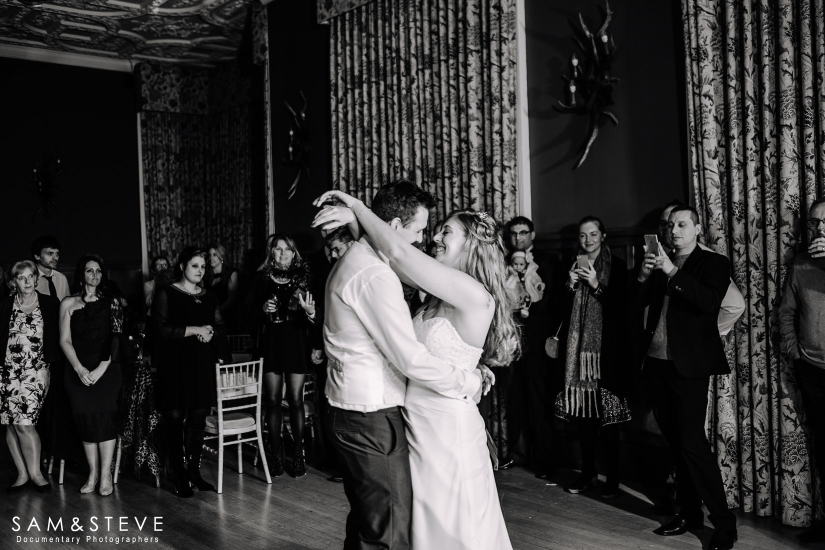 Eynsham Hall Wedding Photography of Lisa and Ash's wedding by Sam and Steve Photography
