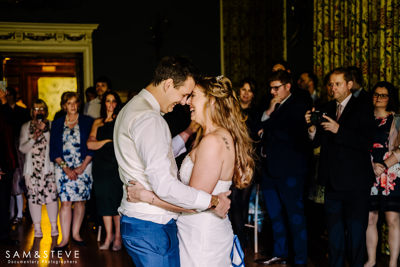 Eynsham Hall Wedding Photography of Lisa and Ash's wedding by Sam and Steve Photography